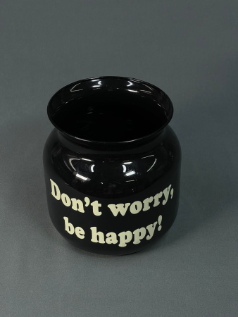 Ваза Don^t worry, be happy! Лемож-3